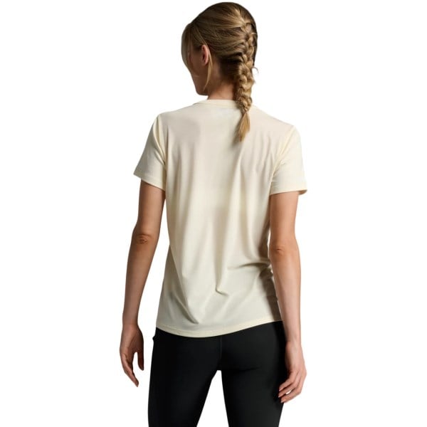 2XU Aero Womens Running T-Shirt - Pixel Lemon/White Reflective
