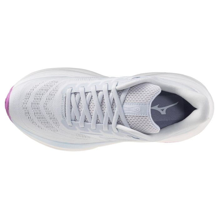 Mizuno Wave Sky 9 - Womens Running Shoes - Ancient Water/White/Ice Water - image 3