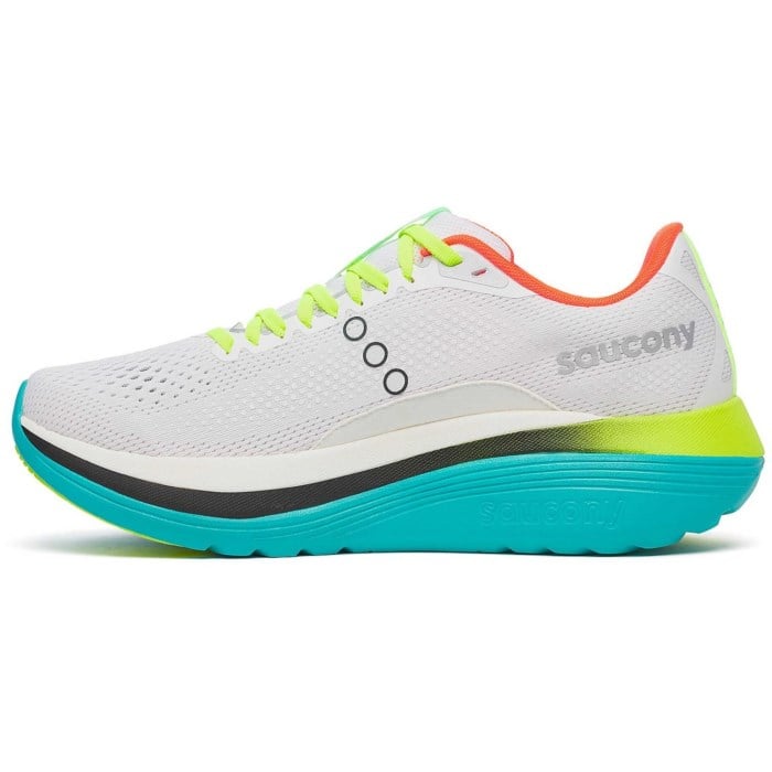 Saucony Endorphin Trainer - Mens Running Shoes - White/Mutant