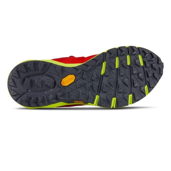 Salming Trail 5 - Womens Trail Running Shoes - Poppy Red/Safety Yellow