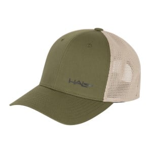 Halo SweatBlock Flexifit Sports Cap - Olive Khaki