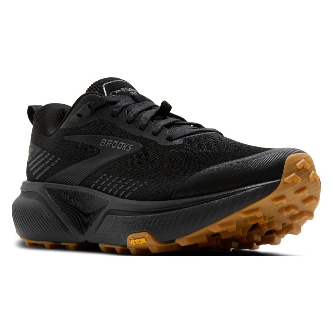 Brooks Cascadia 20 - Mens Trail Running Shoes - Black/Ebony/Gum - image 6