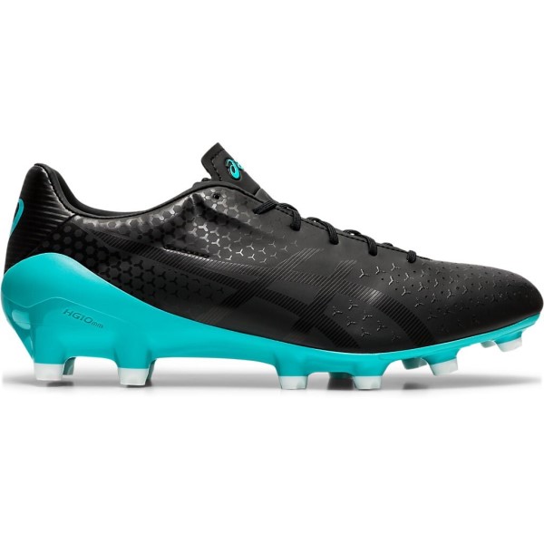 Asics Menace - Mens Football Boots - Double Black/Teal
