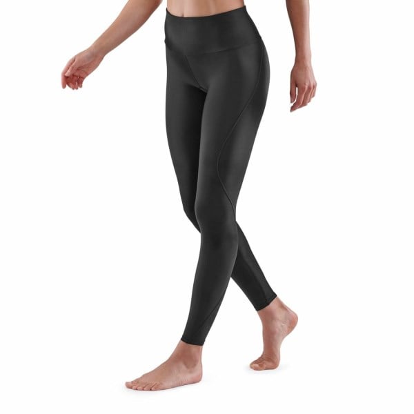 Skins Series-3 Travel and Recovery Womens Compression Long Tights - Black
