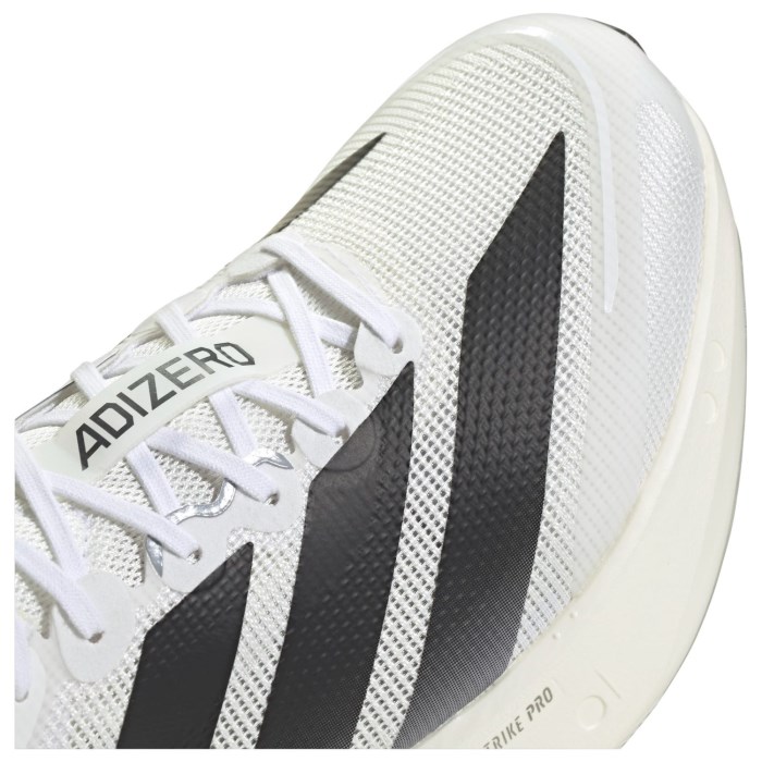 adidas Adizero Boston 13 - Mens Running Shoes - Cloud White/Core Black/Dash Grey - image 8