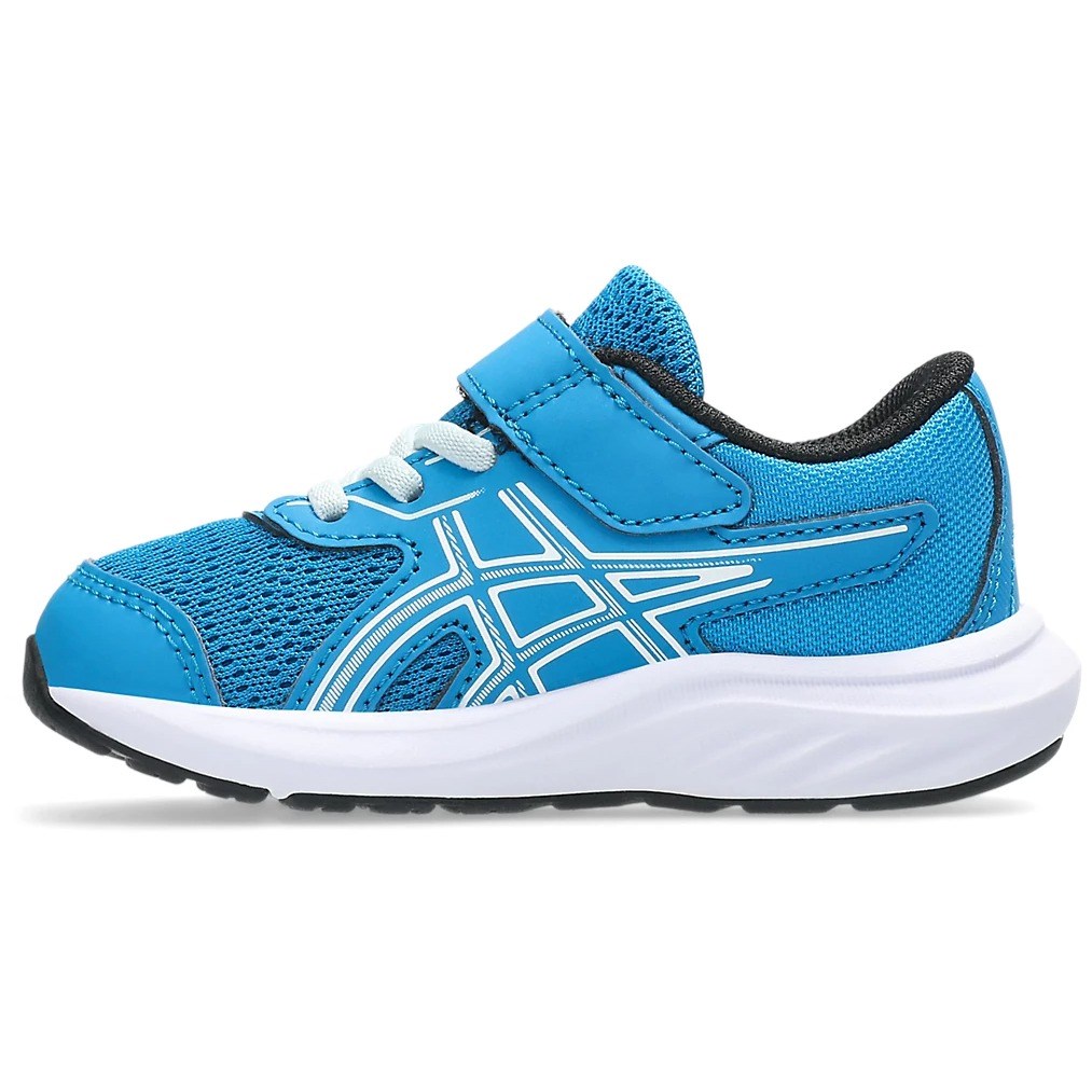 Asics Contend 9 TS - Kids Running Shoes - Aegean Blue/Cool Grey