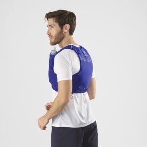 Salomon Advanced Skin 5 Set Trail Running Vest - Clematis Blue/Ebony