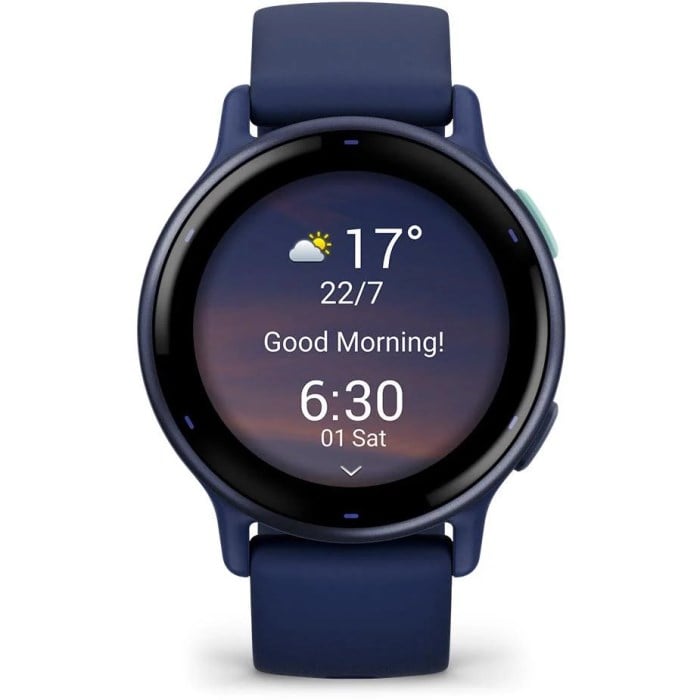 Garmin Vivoactive 5 GPS Smartwatch - Metallic Navy/Navy