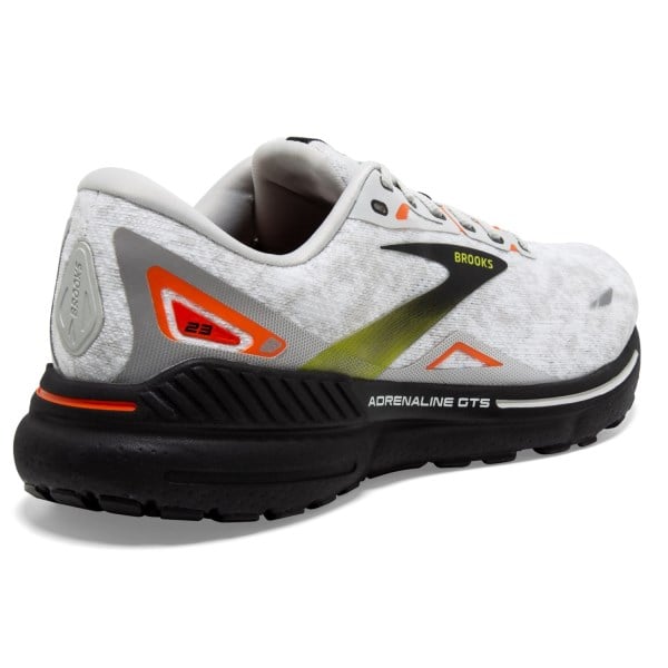 Brooks Adrenaline GTS 23 - Mens Running Shoes - Oyster/Black/Red