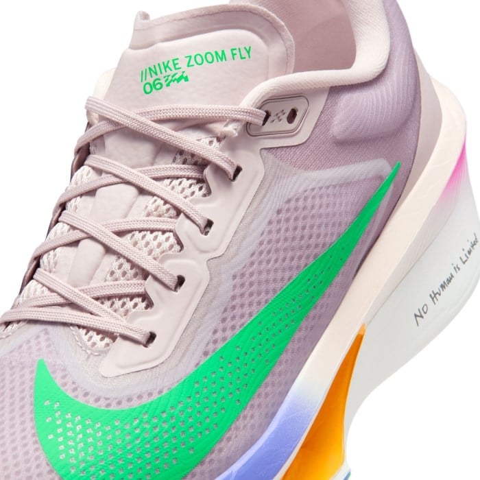 Nike Zoom Fly 6 EK - Mens Running Shoes - Silt Red/Green Shock/Persian Violet