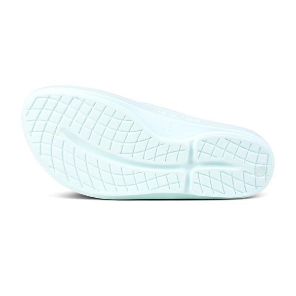 OOFOS OOlala - Womens Recovery Thongs - Ice