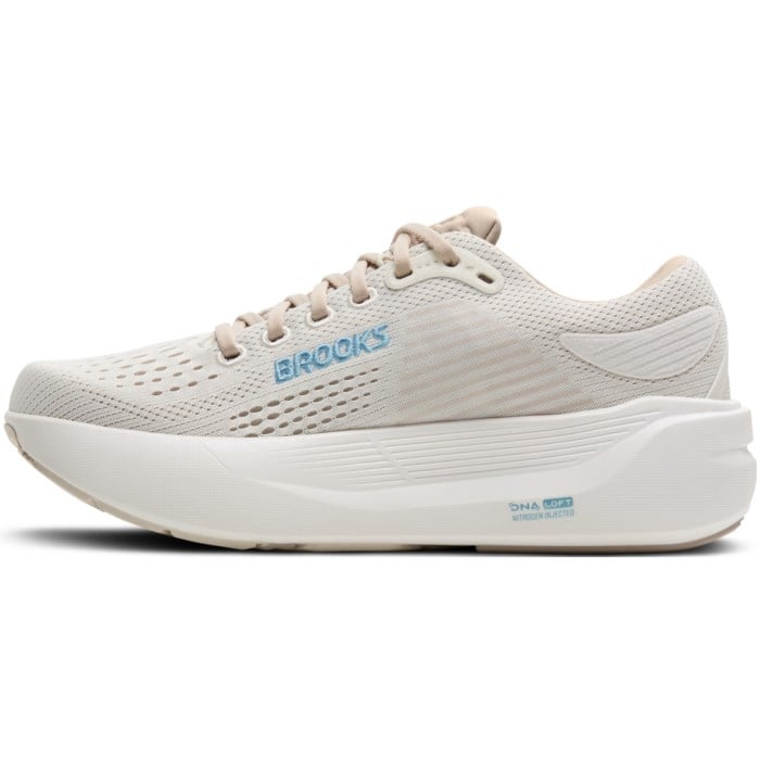 Brooks Ghost Max 3 - Womens Running Shoes - Coconut/Grey/Blue