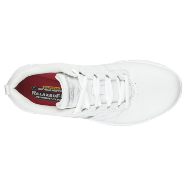 Skechers Sure Track Erath - Womens Slip Resistant Work Shoes - White