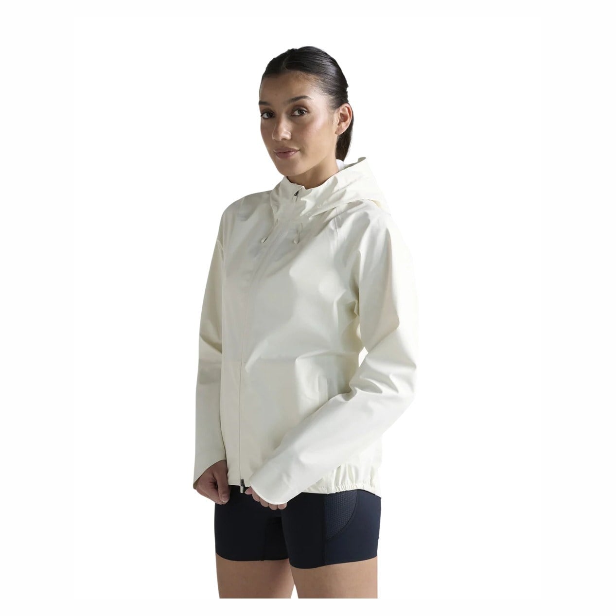 2XU Ignition Shield Womens Waterproof Jacket - Chalk/White Reflective - image 4