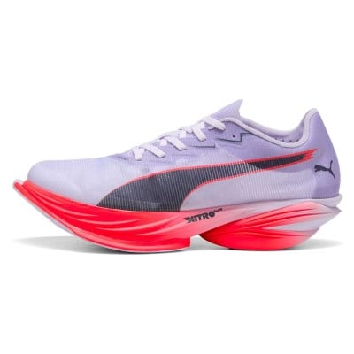 Puma Fast-R 3 Nitro Elite - Mens Racing Shoes - Light Lavender/Ultra Red