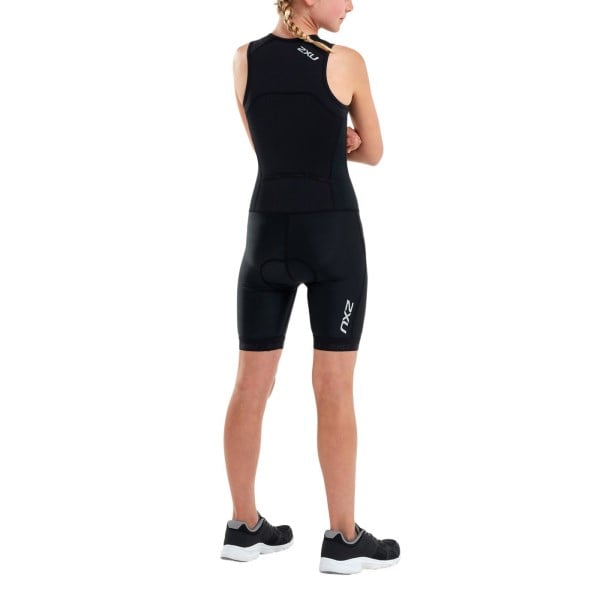 2XU Kids Unisex Active Youth Compression Trisuit - Black