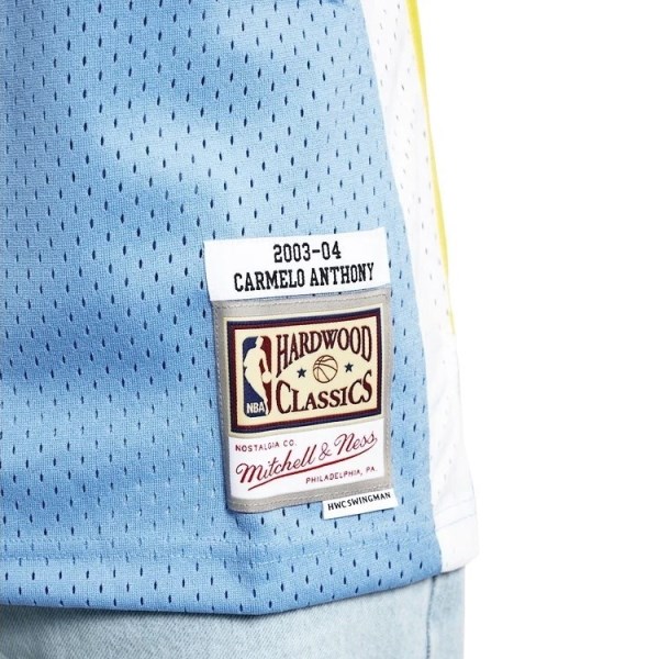 Mitchell & Ness Denver Nuggets Carmelo Anthony 2003-04 NBA Swingman Basketball Jersey - Royal Blue