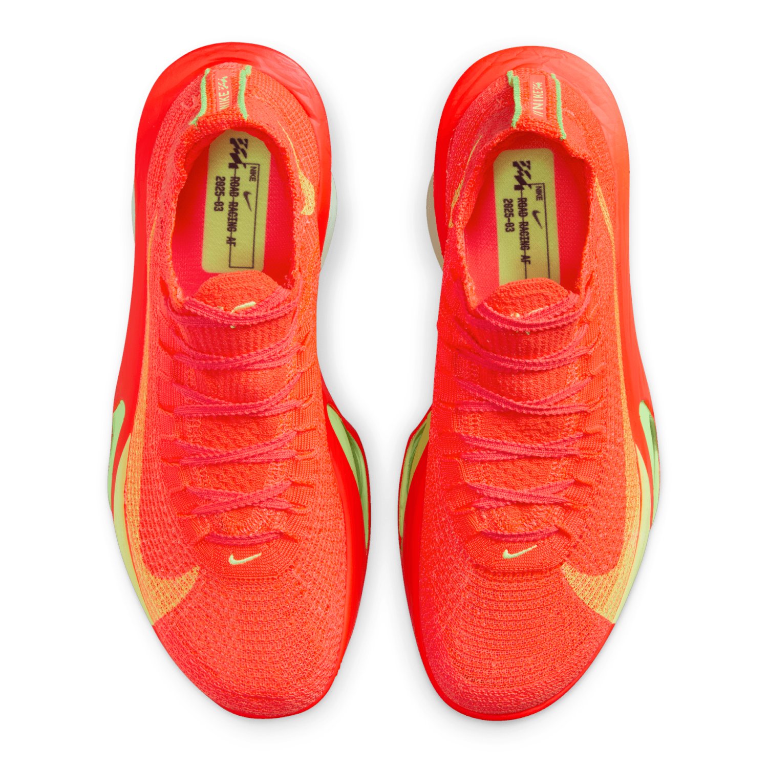 Nike Air Zoom Alphafly 3 - Womens Racing Shoes - Bright Crimson/Cave Purple/Lime Blast