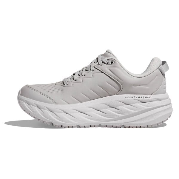 Hoka Bondi SR - Mens Walking Shoes - Harbor Mist/Lunar Rock