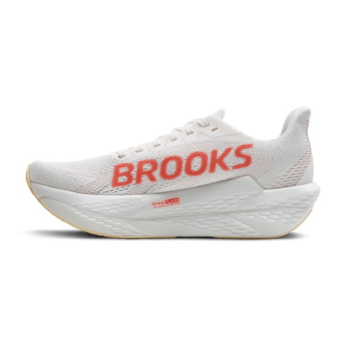 Brooks Hyperion Max 2 - Womens Running Shoes - White/Peach/Coral