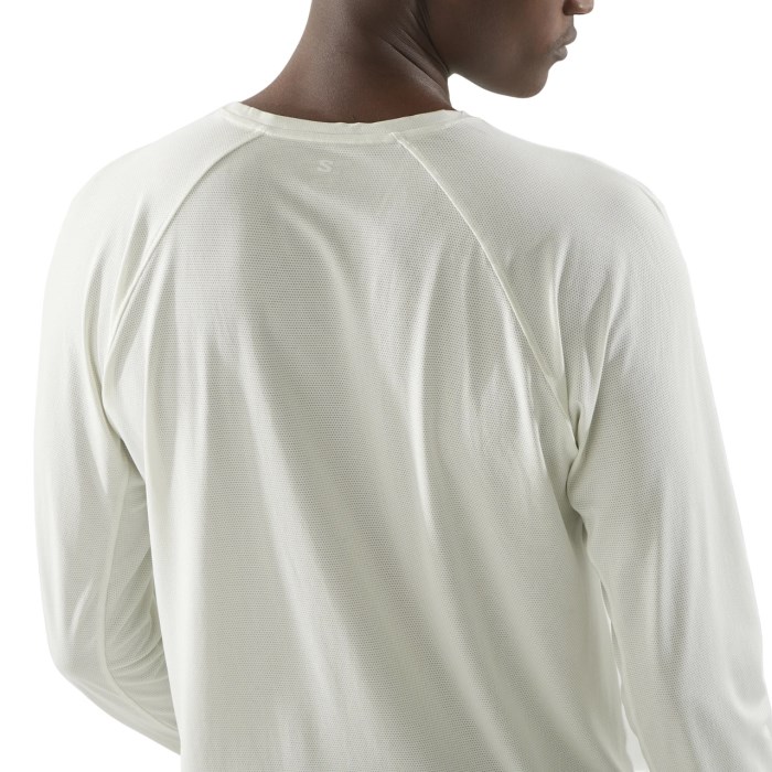 Salomon Shakeout Core Mens Long Sleeve T-Shirt - Icicle