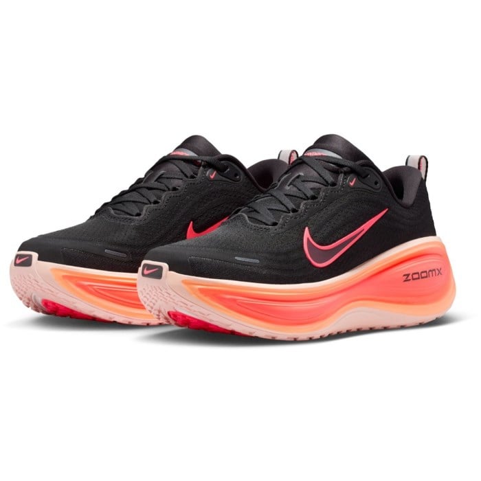 Nike Vomero Plus - Womens Running Shoes - Black/Hot Lava/Washed Coral/Bright Mango