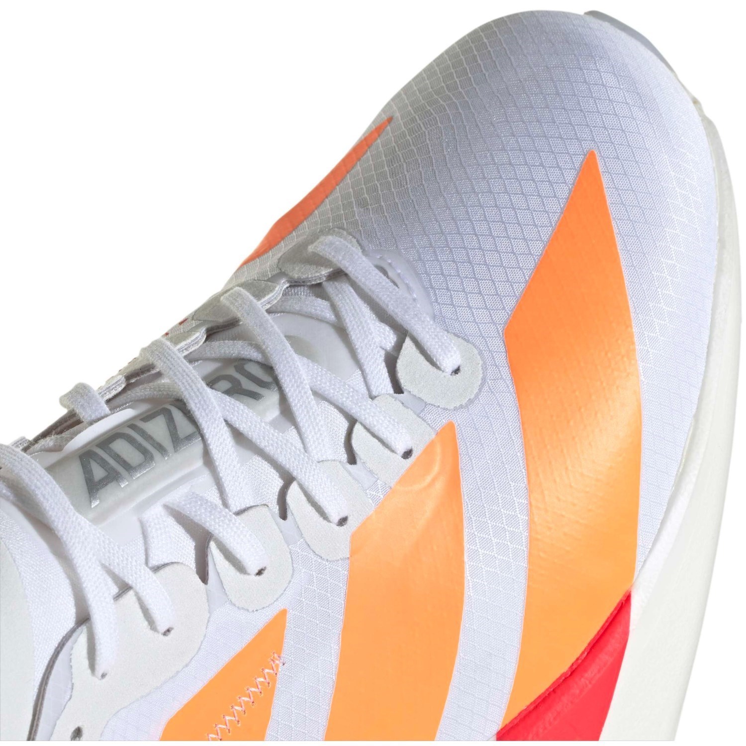 adidas Adizero Adios Pro 4 - Mens Racing Shoes - Cloud White/Lucid Orange/Lucid Red
