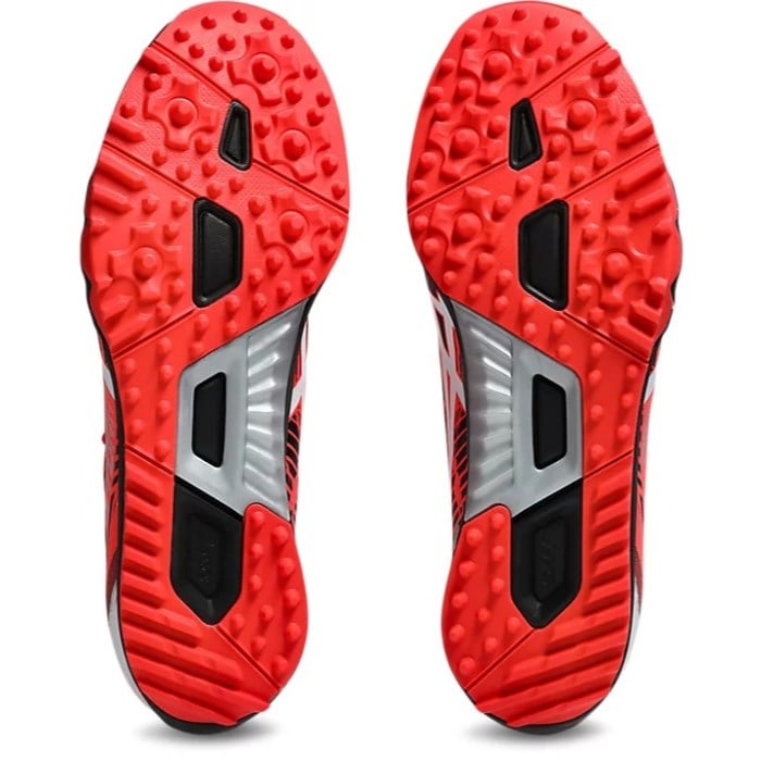 Asics Gel Firestorm 5 - Kids Racing Waffles - Flash Red/White