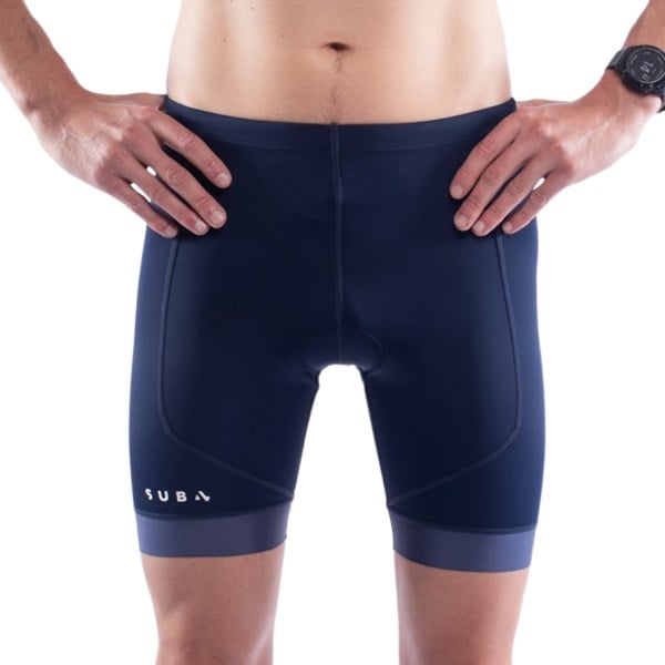Sub4 Action Mens Triathlon Singlet & Shorts - 2 Piece Set - Navy