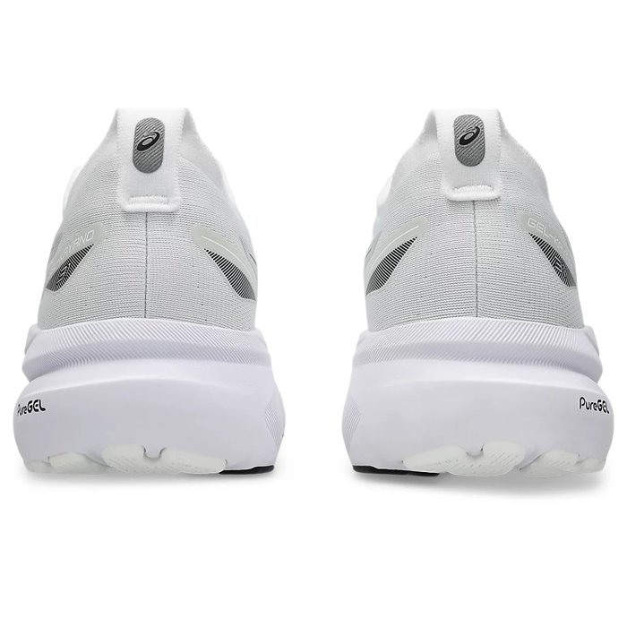 Asics Gel Kayano 31 - Mens Running Shoes - White/Concrete