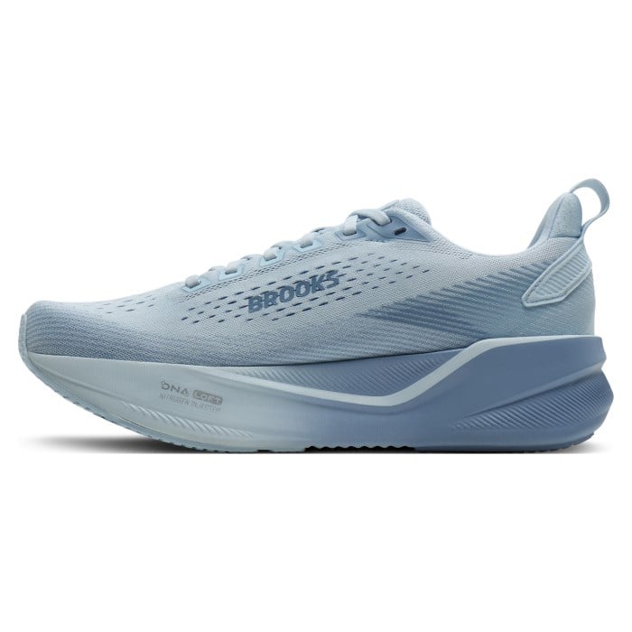 Brooks Ghost Max 4 - Womens Running Shoes - Blue/Blue/Chrome - image 3