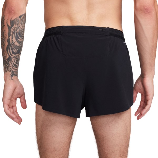 Nike Aeroswift 2 Inch Brief-Lined Mens Running Shorts - Black/Summit White