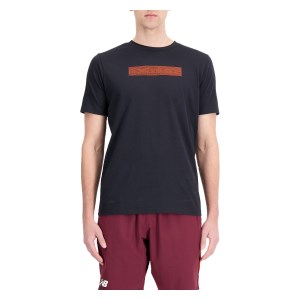 New Balance Tenacity Heathertech Mens Graphic T-Shirt