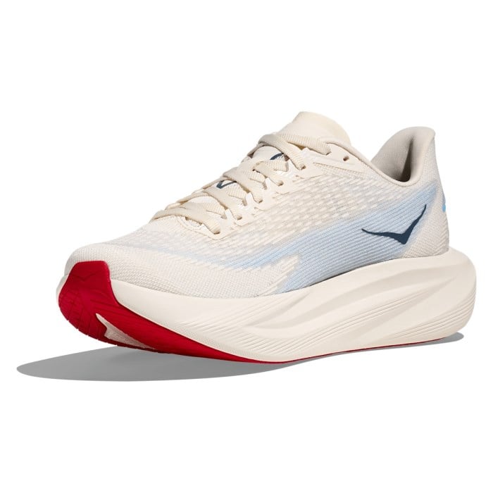Hoka Mach 7 - Womens Running Shoes - Alabaster/Soaring Blue