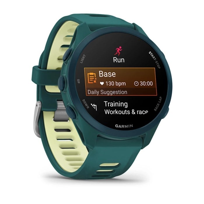Garmin Forerunner 170 Music GPS Smartwatch - Teal Green/Citron - image 4