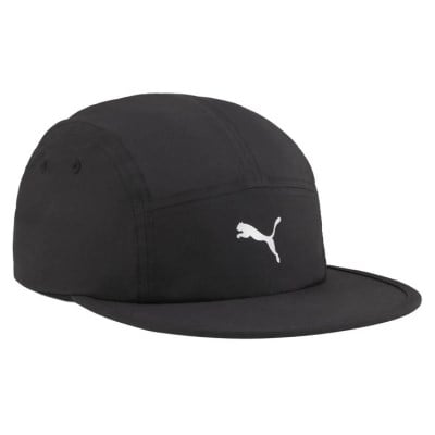 Puma ESS Unisex 5 Panel Run Cap - Black