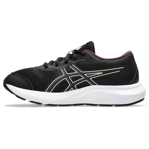 Asics Contend 9 GS - Kids Running Shoes - Black/Deep Mauve