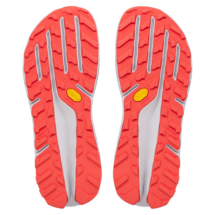Altra Olympus 275 HiLo - Womens Trail Running Shoes - Vaporous Gray/Fiery Coral - image 5