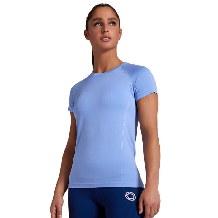 No Timid Souls GLIDE360 Womens Short Sleeve Top - California Sky
