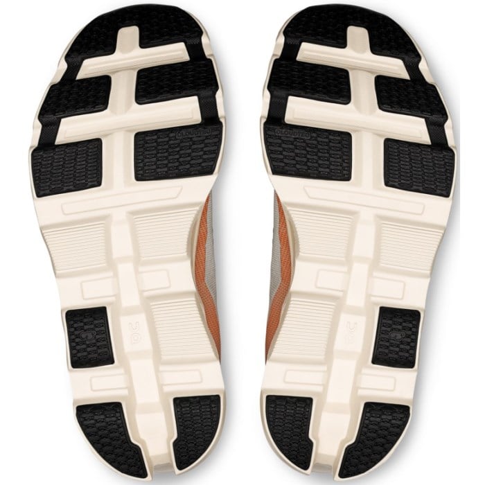On Cloudmonster 2 - Womens Running Shoes - Ivory/Tangerine