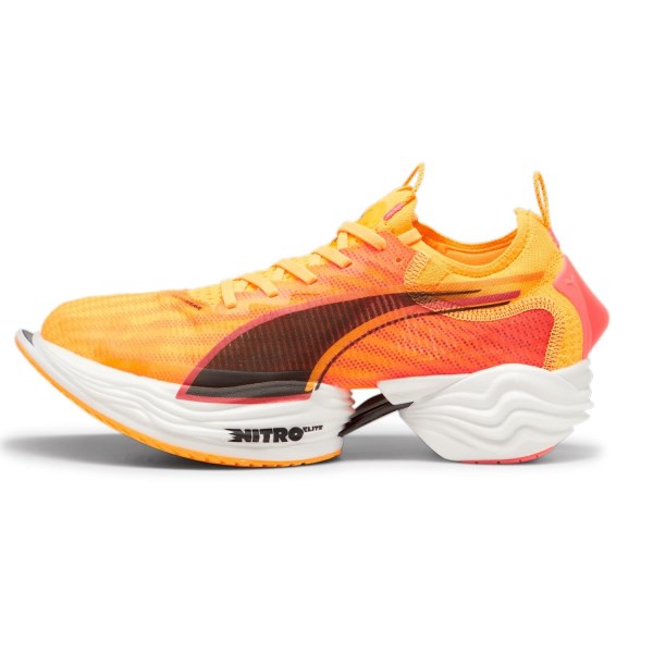 Puma Fast-R 2 Nitro Elite - Mens Road Racing Shoes - Sun Stream/Sunset Glow/Black