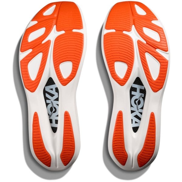 Hoka Rocket X 2 - Unisex Running Shoes - Frost/Lava