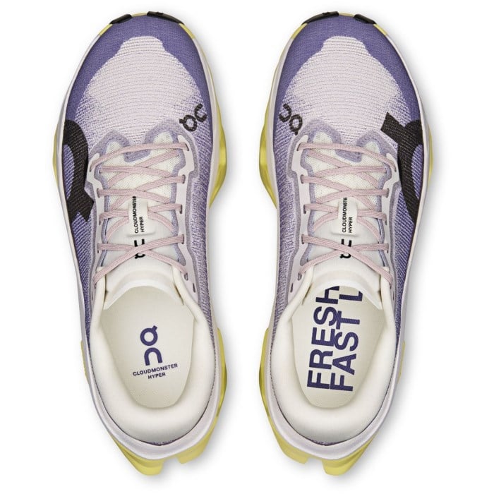 On Cloudmonster Hyper 3 - Womens Running Shoes - Lily/Limelight