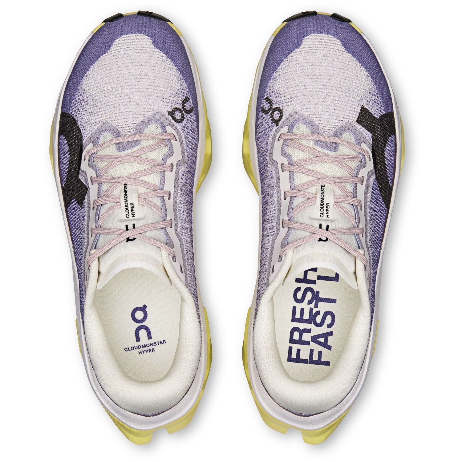On Cloudmonster Hyper 3 - Womens Running Shoes - Lily/Limelight