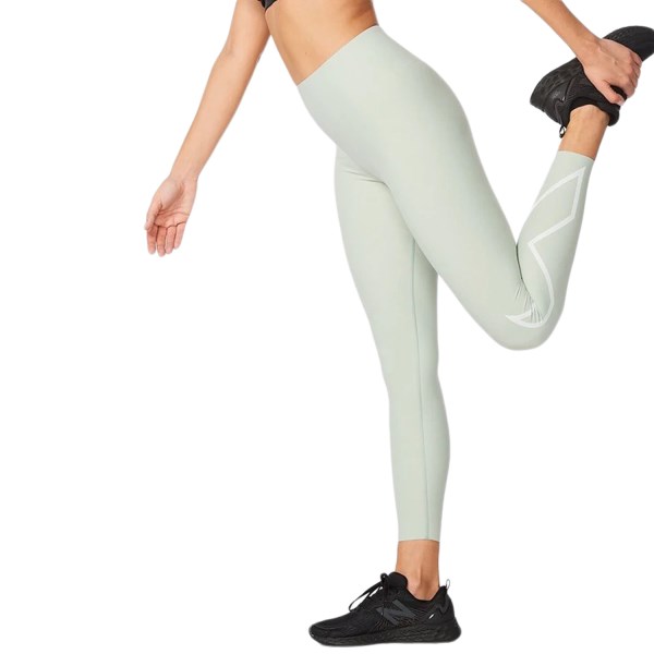 2XU Form Sculpt Hi-Rise Womens Compression Tights - Mineral/White