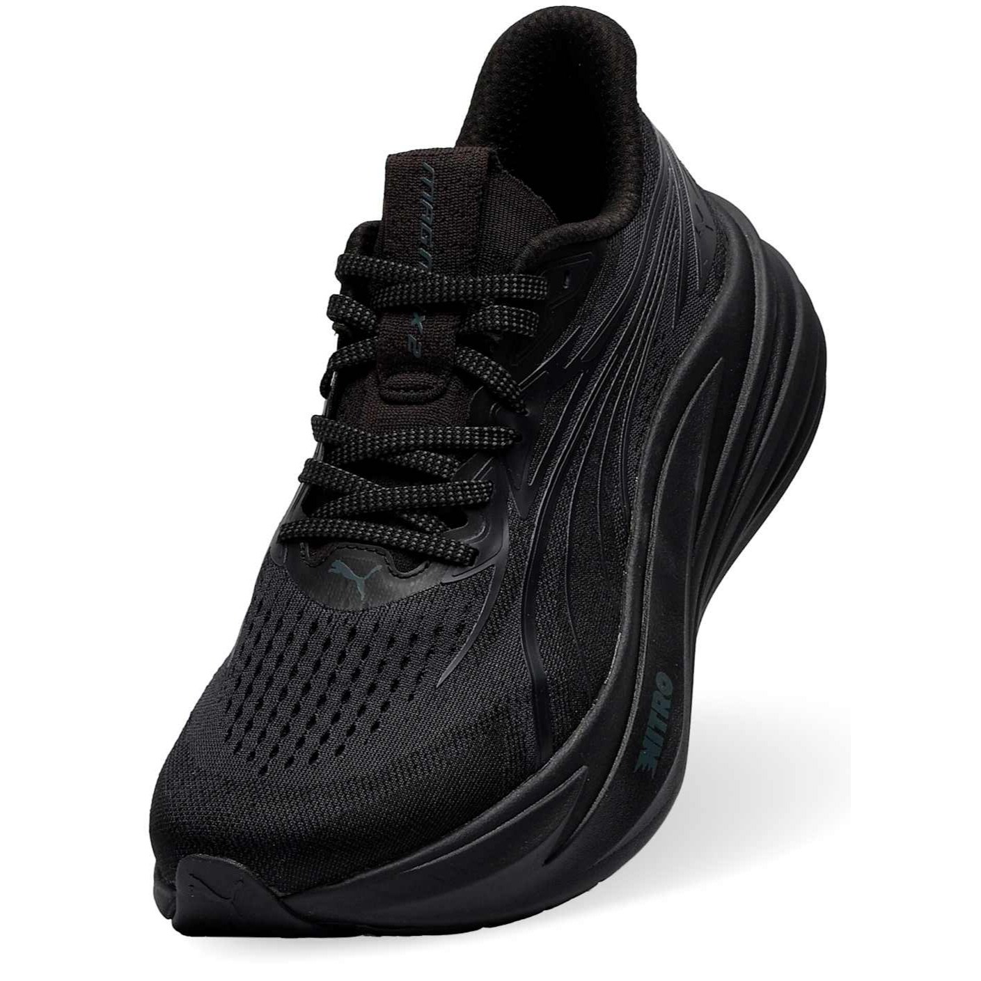 Puma MagMax Nitro 2 - Mens Running Shoes - Puma Black/Shadow Grey