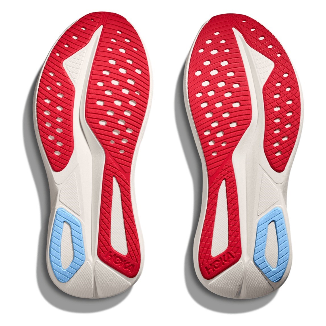 Hoka Mach 7 - Womens Running Shoes - Alabaster/Soaring Blue