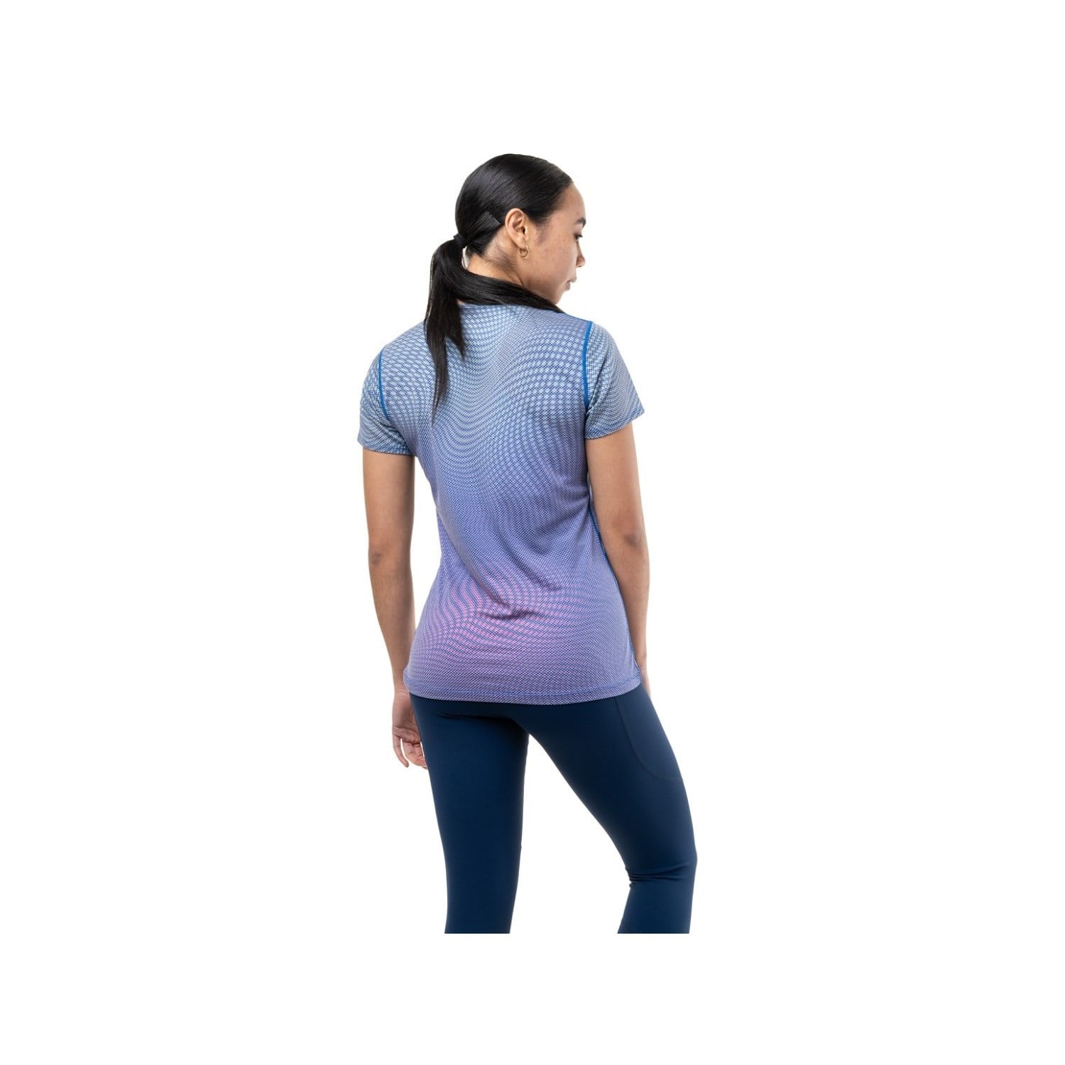 Ronhill Tech Golden Hour Womens Running T-Shirt - Classic Blue Refraction - image 4