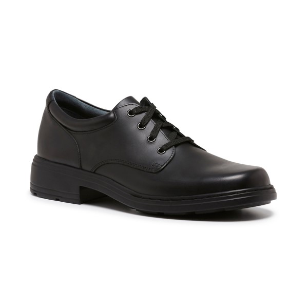 Clarks Infinity Kids School Shoes - Black