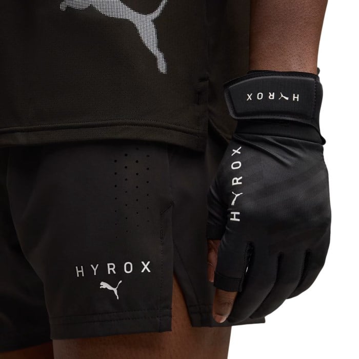 Puma x Hyrox PWRMode Mens 5 Inch Running Shorts - Black - image 3
